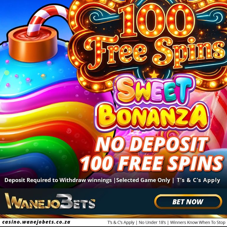 WanejoBets Sweet Bonanza: Claim 100 Free Spins